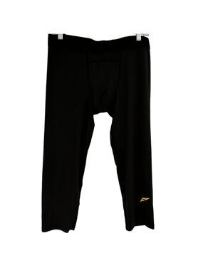 Flag Nor Fail Black Men's Compression Pants
